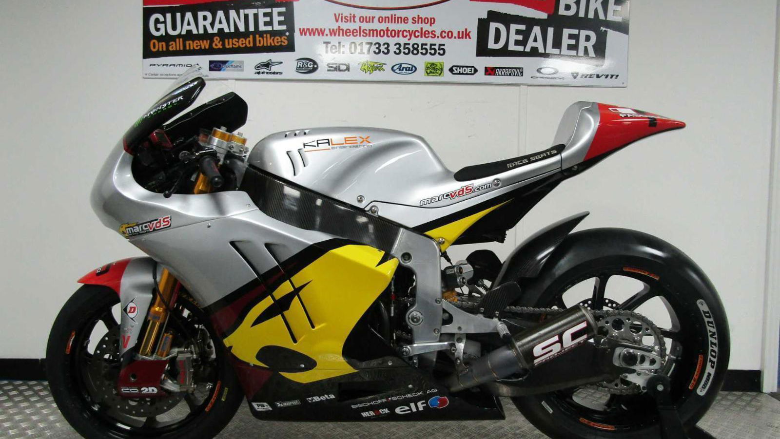 'Championship-winning' Moto2 bike reported stolen on Wednesday, machine with same description on eBay by Friday.
